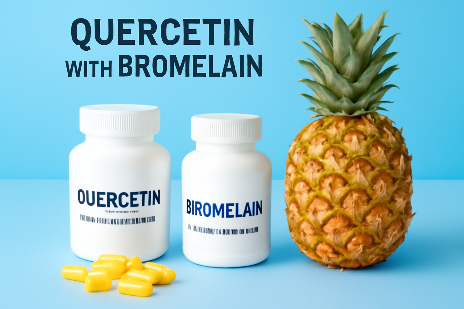 Quercetin with Bromelain: A Guide to Their Biological Pathway