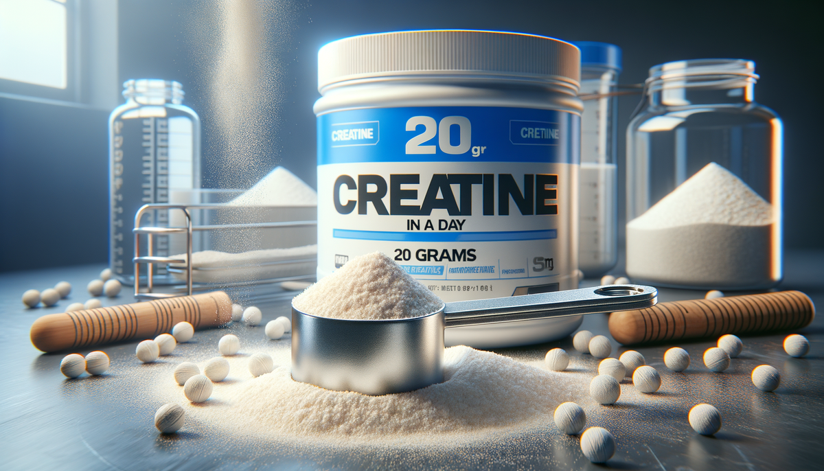 20 Grams of Creatine a Day: Is It Safe & Effective?