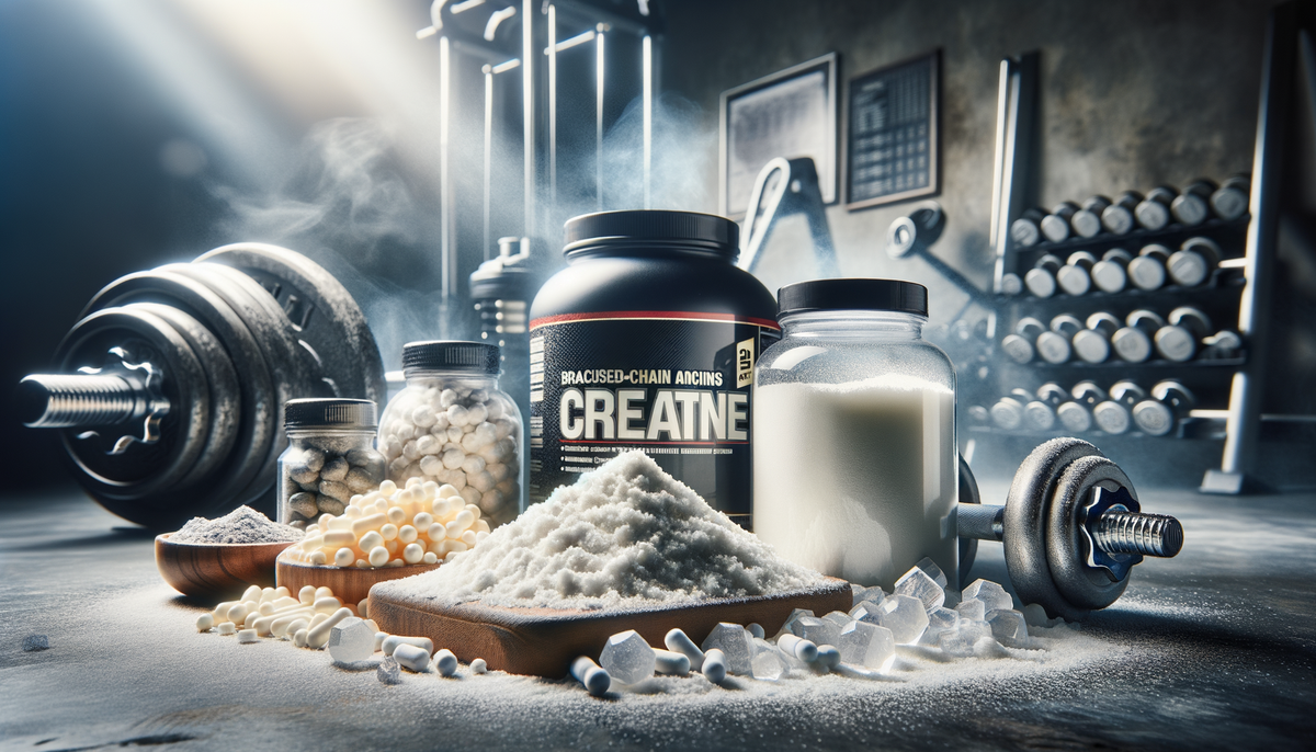 BCAAs vs Creatine: Choosing the Right Supplement for Your Goals