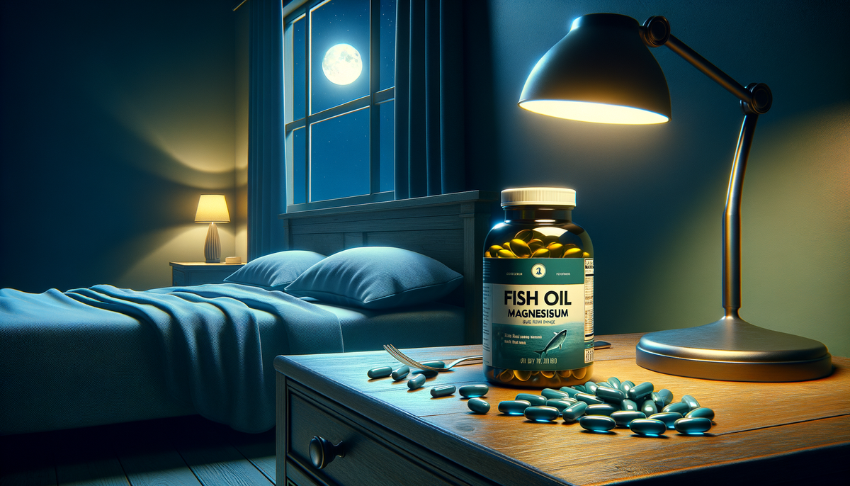 Fish Oil and Magnesium Before Bed: Sleep & Health Effects