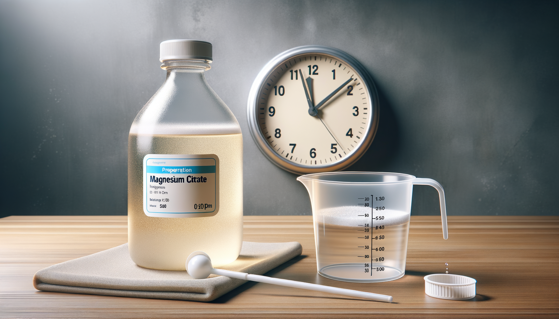 Magnesium Citrate for Colonoscopy Prep: Instructions