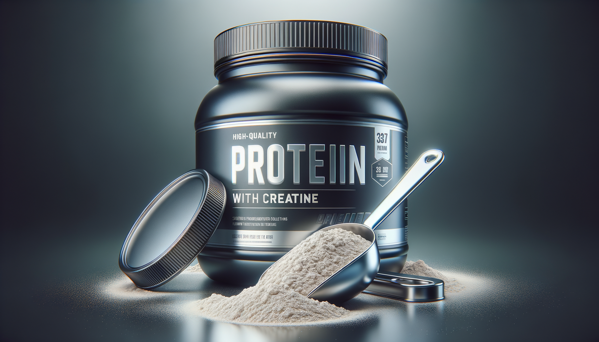 Best Protein Powder with Creatine: The All-in-One Muscle Builder