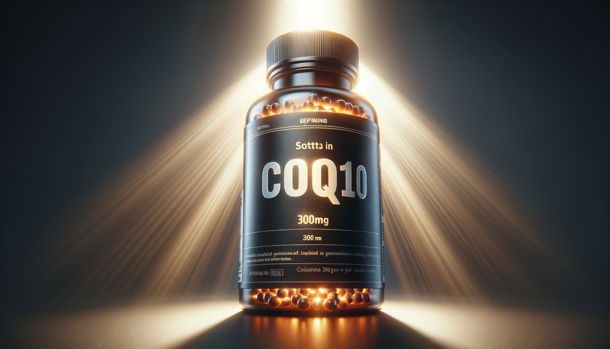 CoQ10 300mg: Supporting Cellular Energy Production