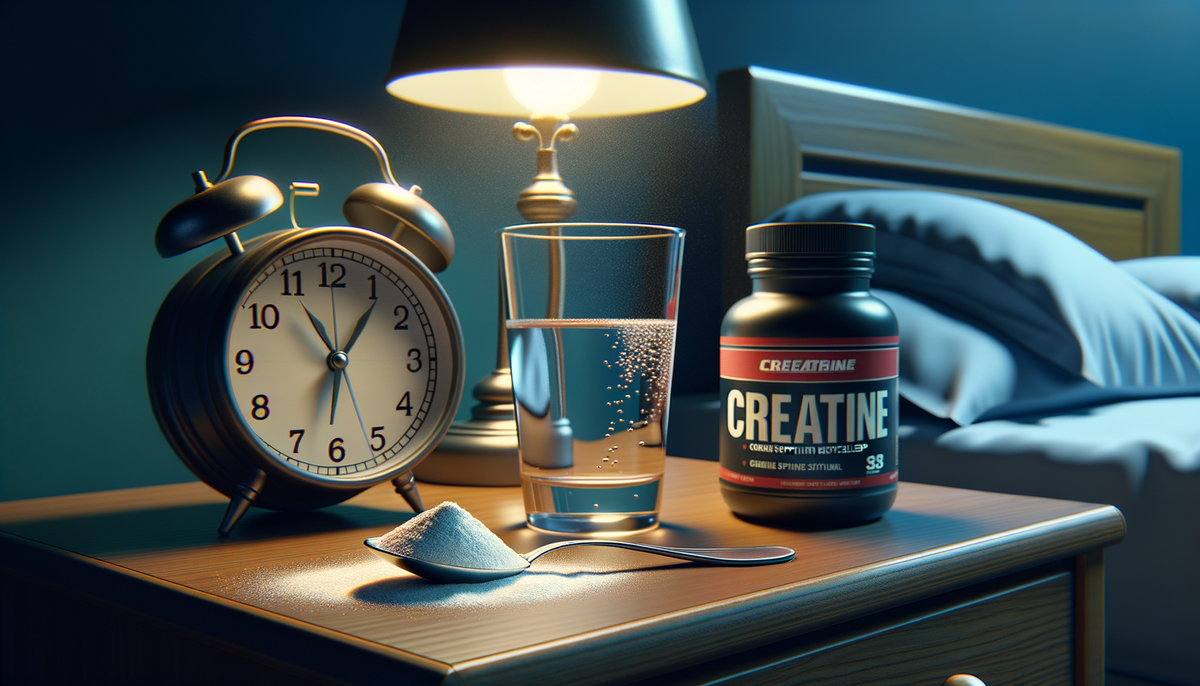 Creatine Before Sleep: Does It Affect Rest and Recovery?