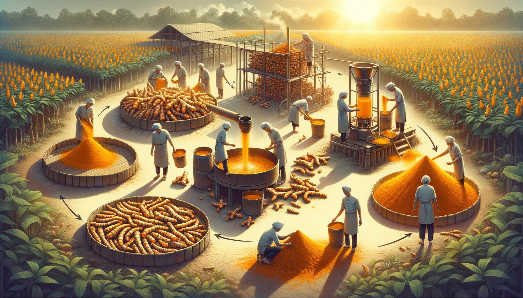 How Is Turmeric Made? Processing Guide