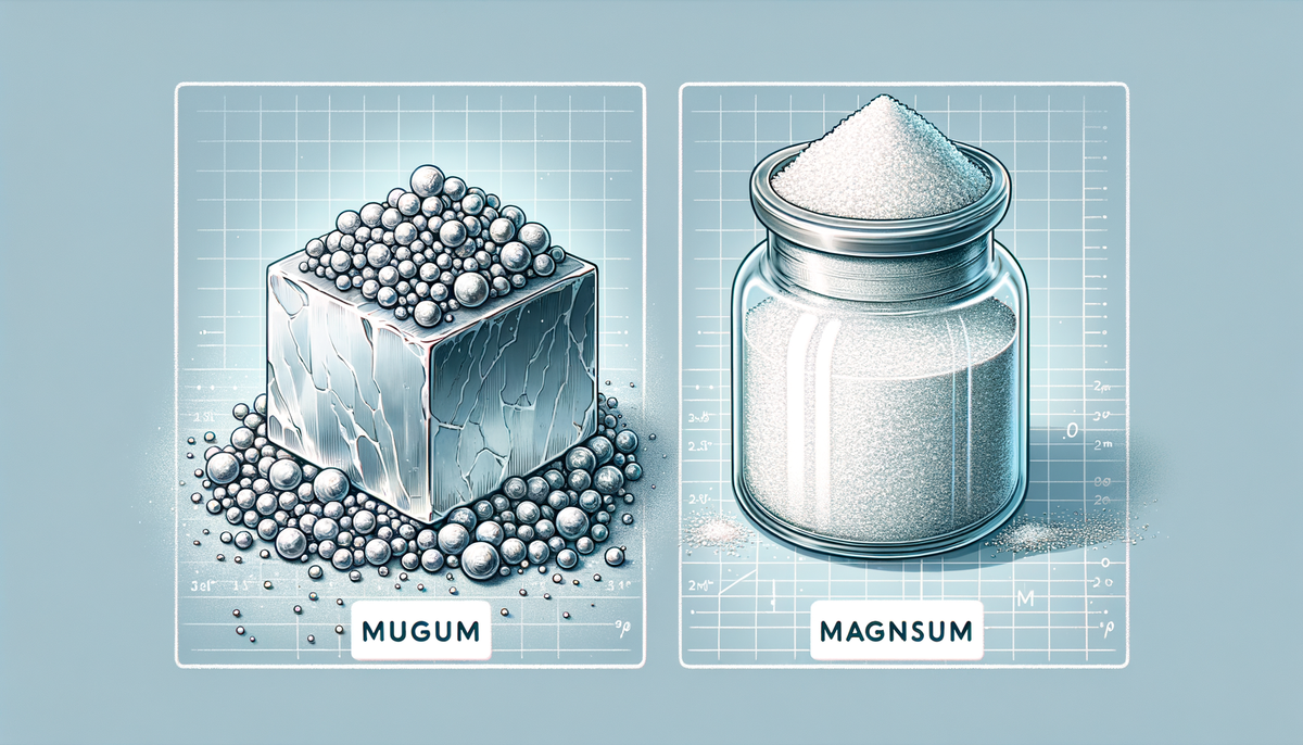 Difference Between Magnesium and Magnesium Oxide: Absorption Rates