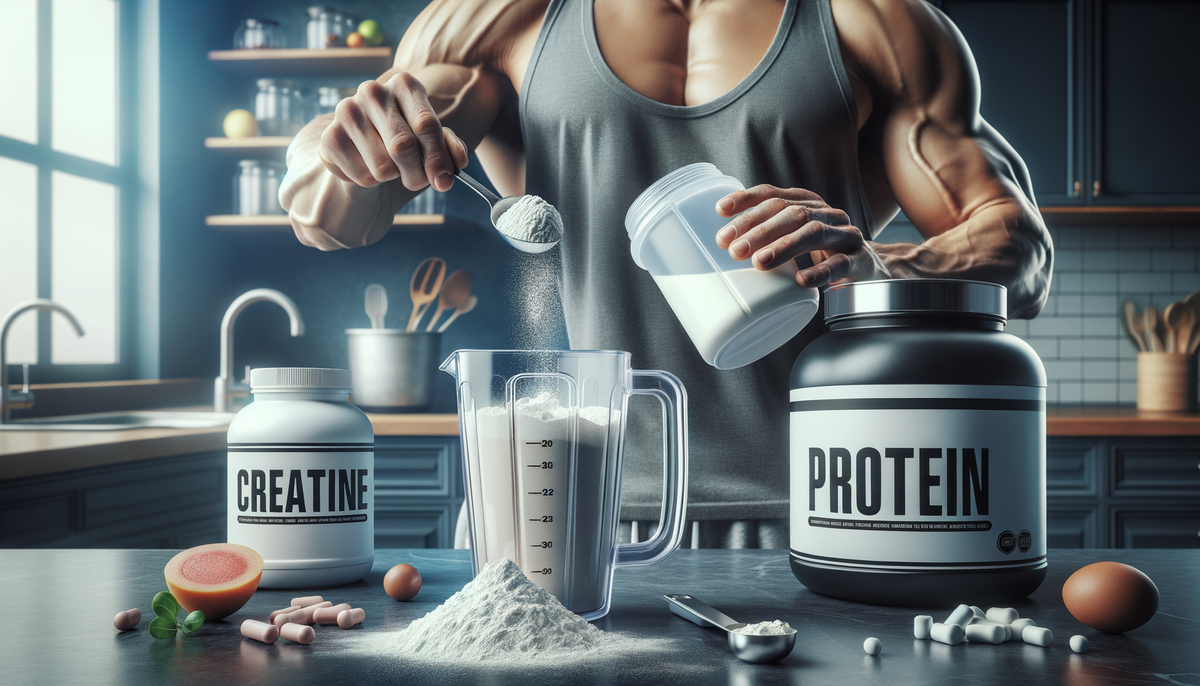 Can I Mix Creatine with Protein? The Perfect Muscle-Building Combo