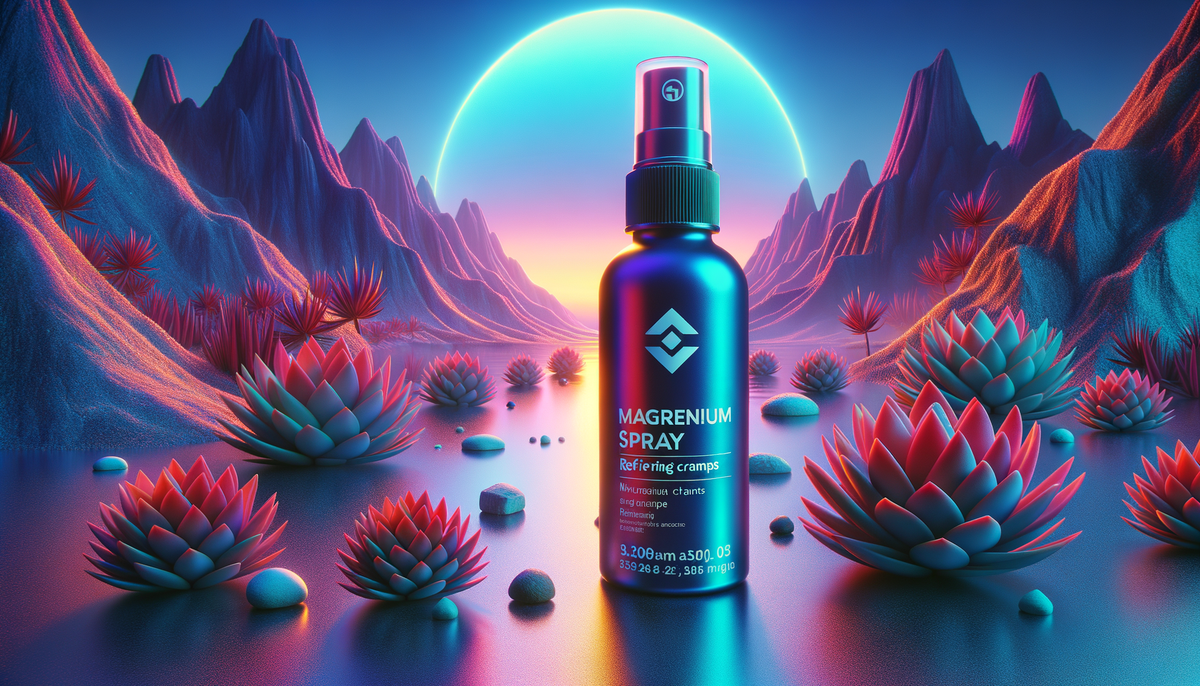 Magnesium Spray for Cramps: Quick Relief for Muscles