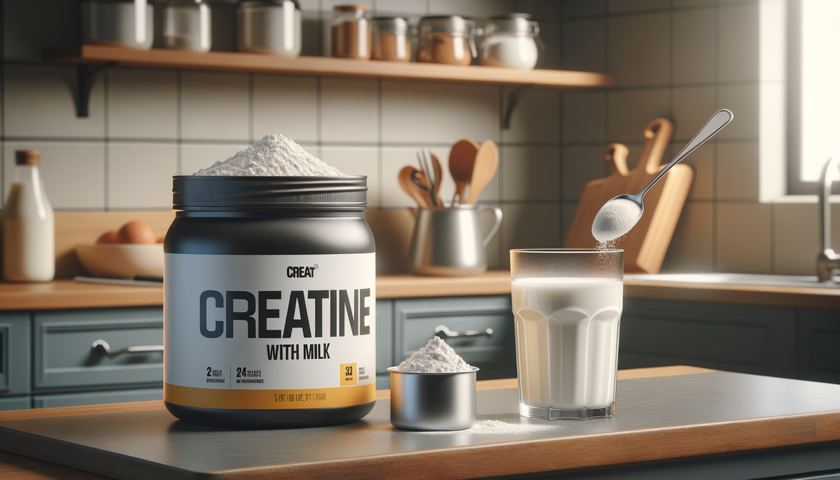 Can You Take Creatine with Milk? The Casein Combination Guide