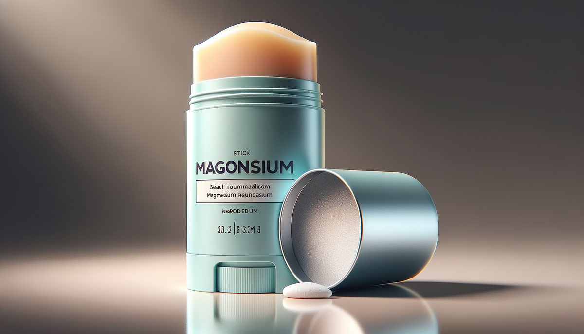 Magnesium in Deodorant: Benefits & Safety