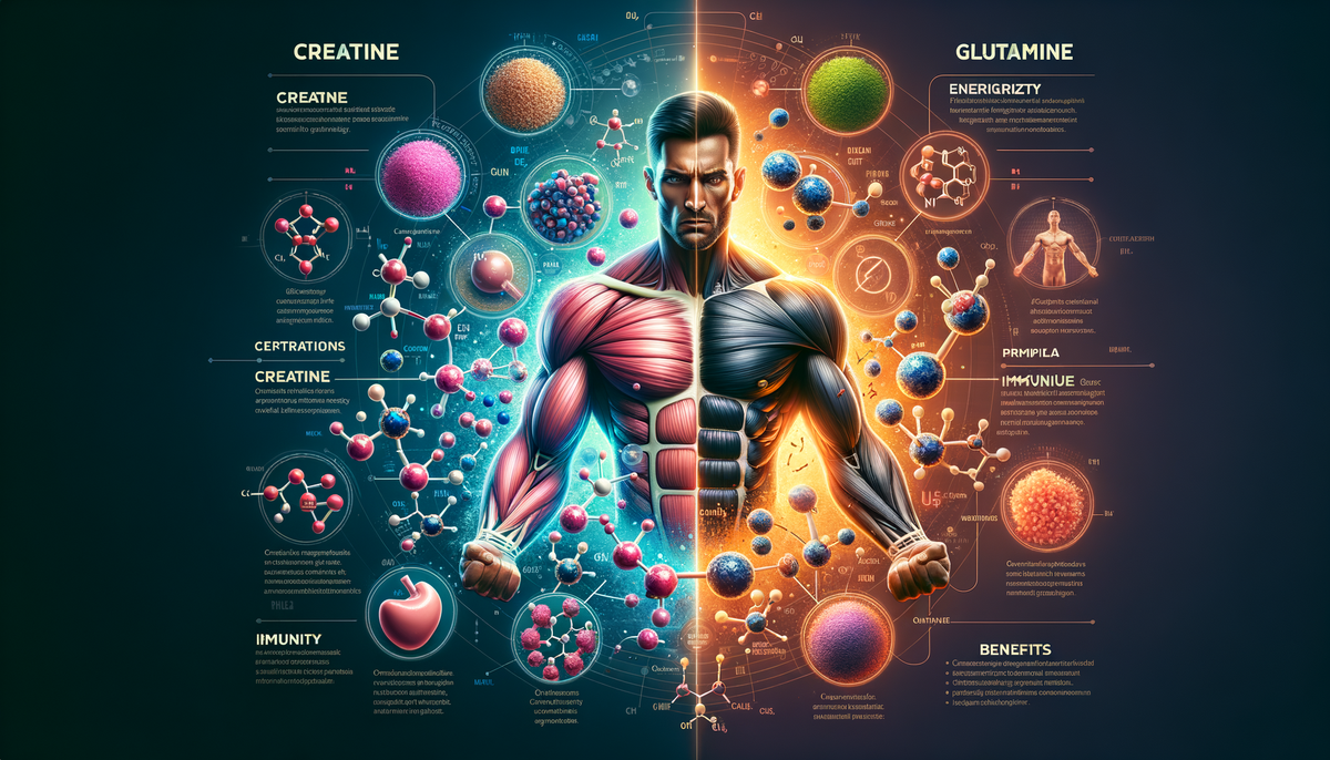 Creatine vs Glutamine: Recovery vs Muscle Hydration