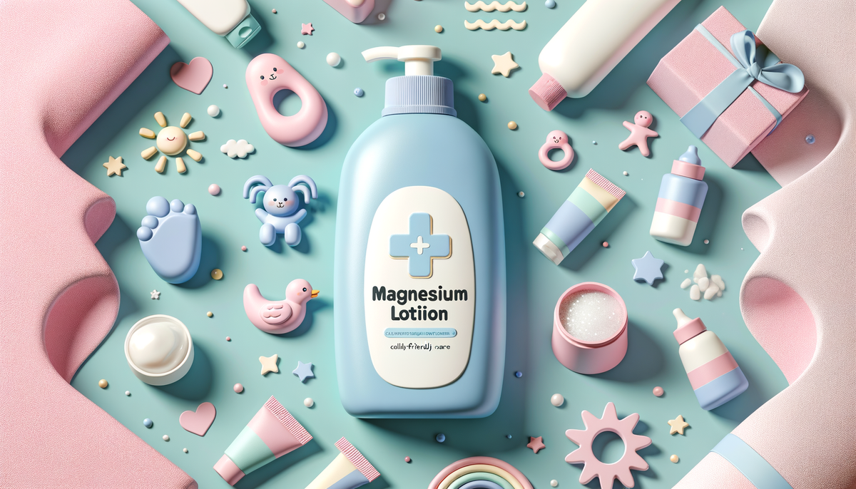 Best Magnesium Lotion for Toddlers: Gentle and Safe for Kids