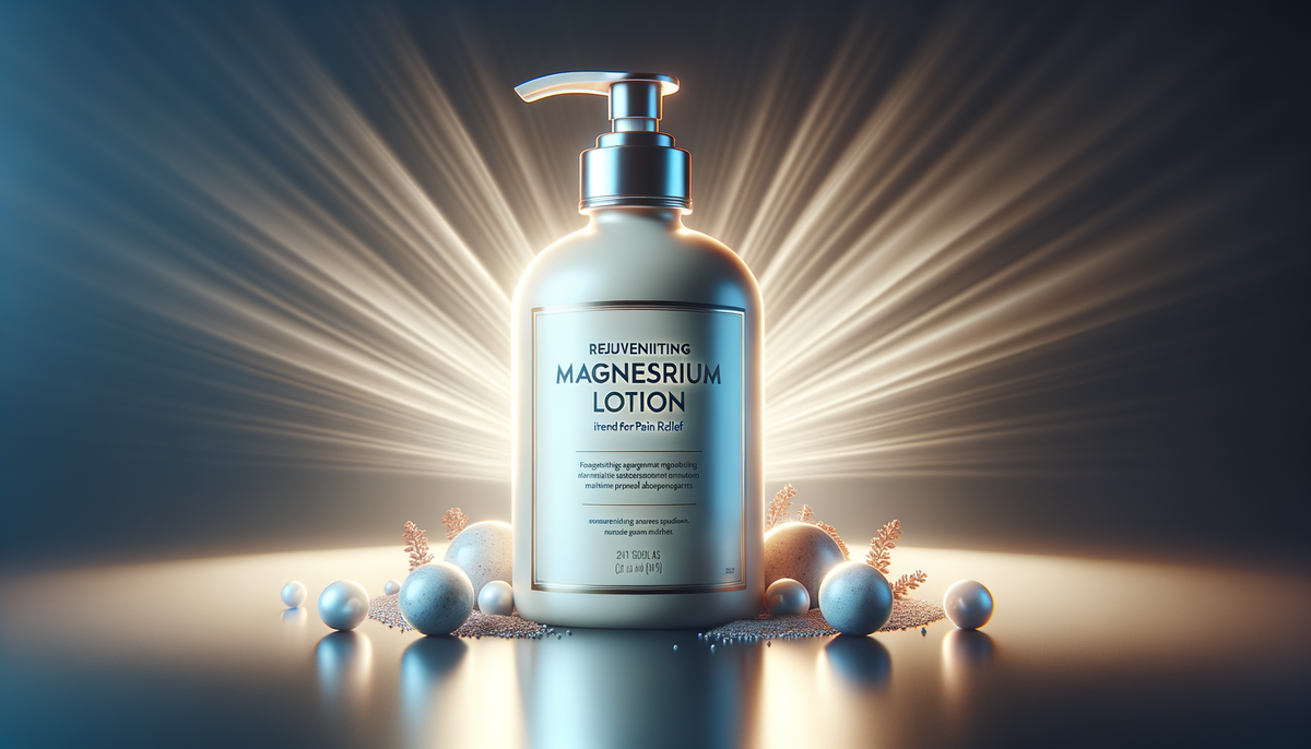 Magnesium Lotion for Pain Relief: Benefits & Guide