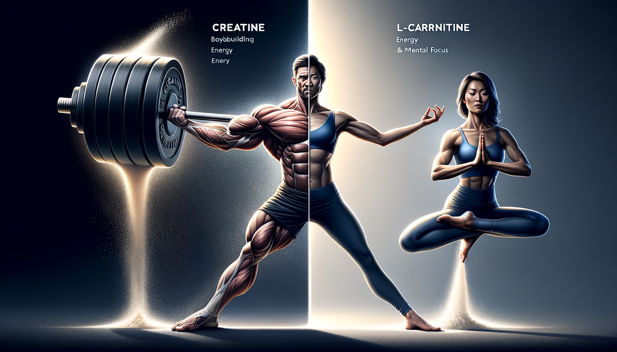 Creatine vs L Carnitine: Two Very Different Supplements