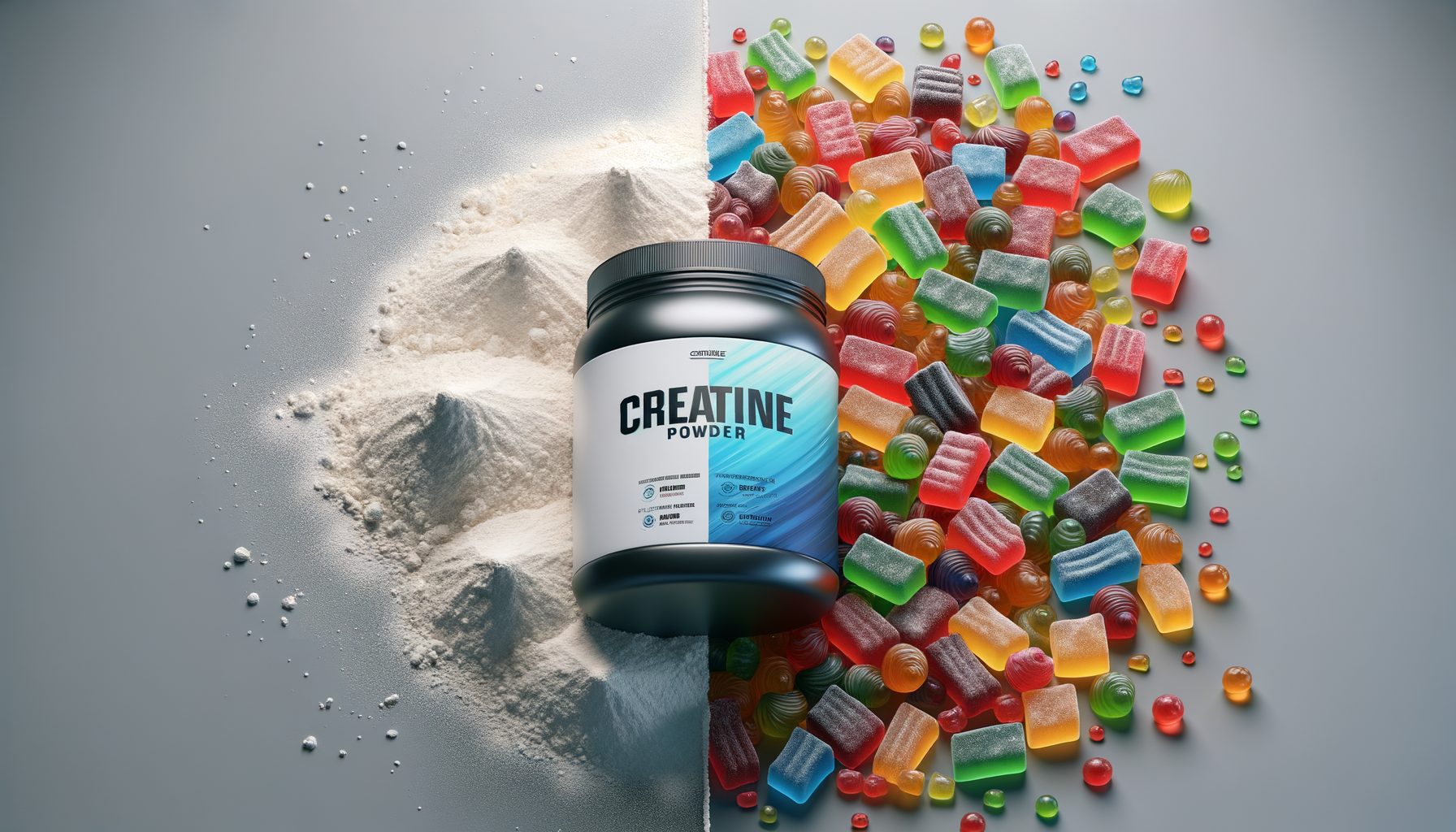 Creatine Powder vs Gummies: Taste vs Potency
