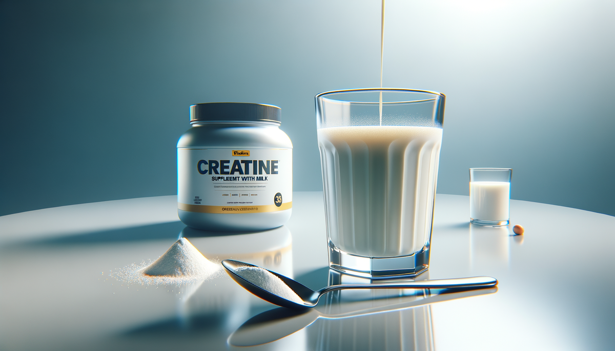Can I Mix Creatine with Milk? A Delicious Post-Workout Shake
