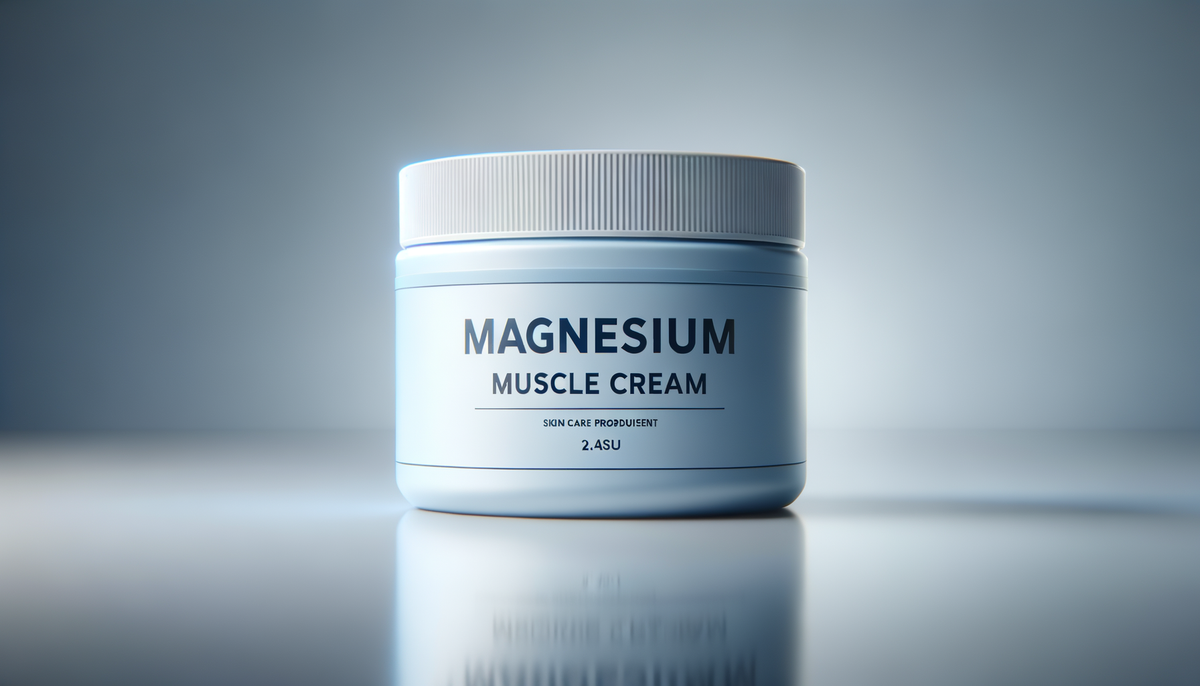 Magnesium Muscle Cream: Relief & Benefits